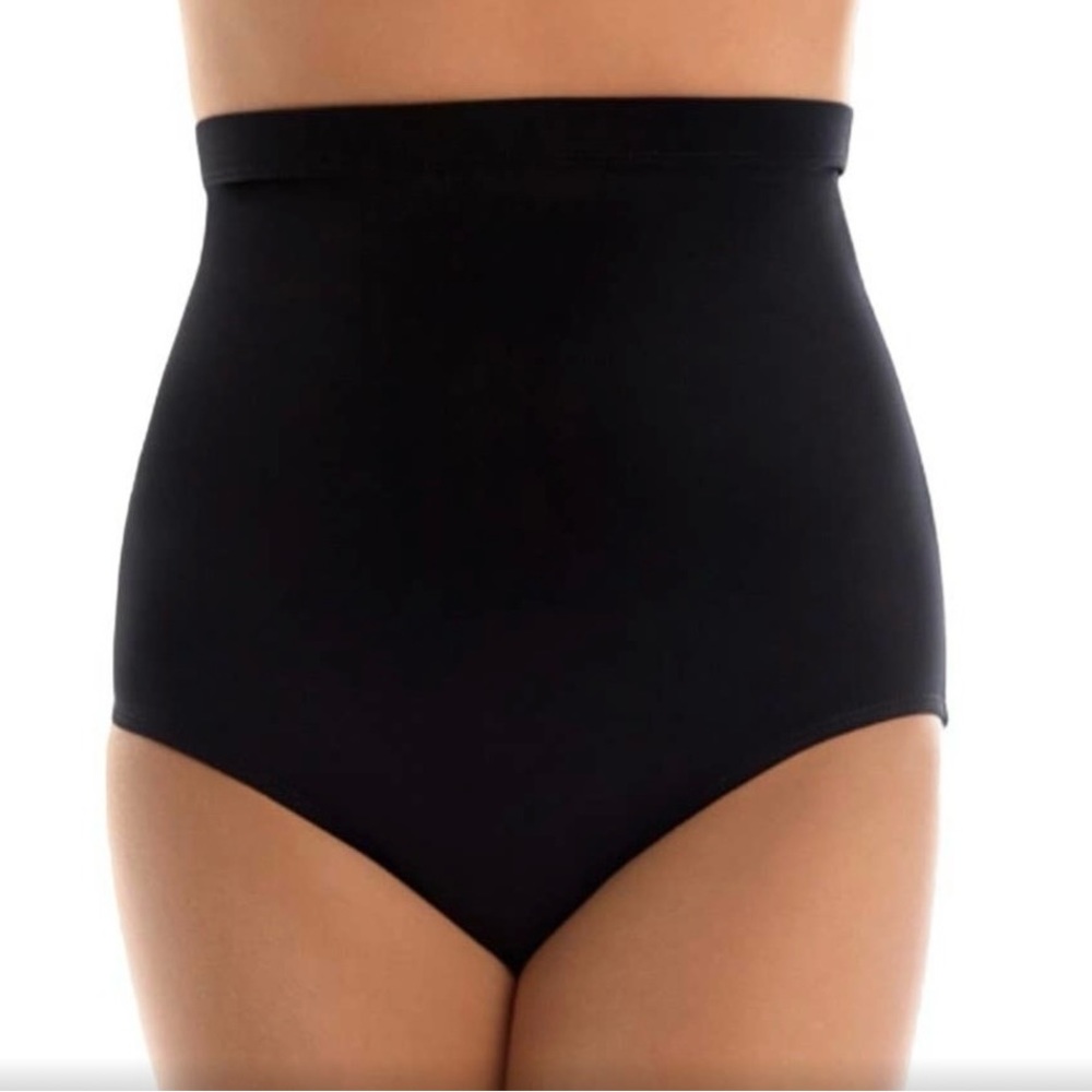 Magicsuit Black High Waisted Tankini Bottom Size 10